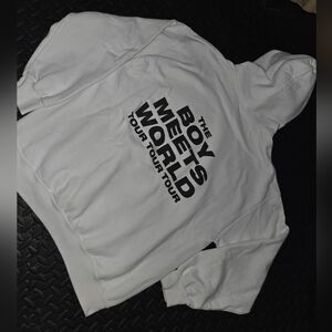 Gildan Heavy Blend White Hoodie